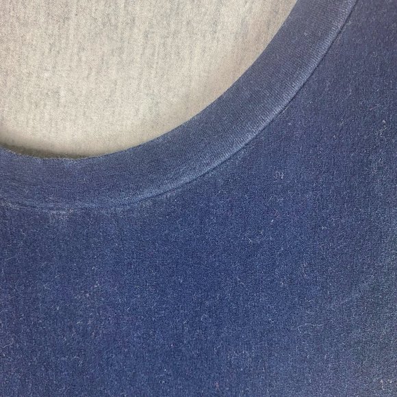 Tommy Bahama XS Small Maxi Dress Tropical Sunset Hawaiian Blue Black - Picture 2 of 4